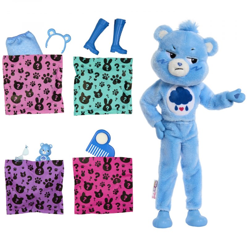 Barbie Cutie Reveal Care Bears Series - Brummbärchi