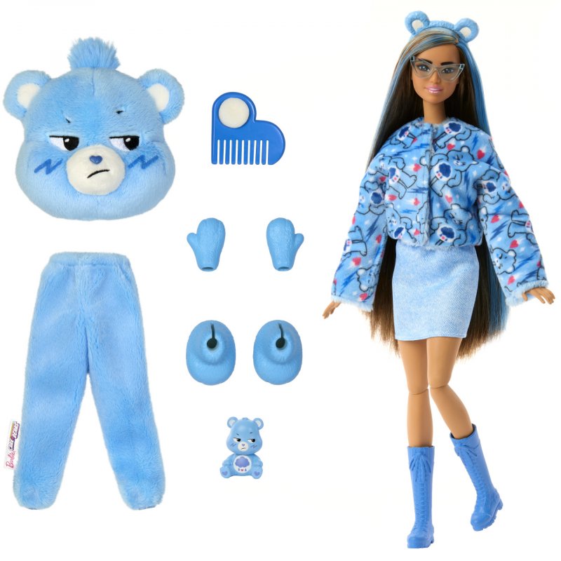 Barbie Cutie Reveal Care Bears Series - Brummbärchi