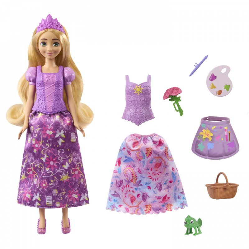 Disney Princess Rapunzel 2-in-1 Stories Fashion Doll