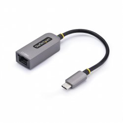 StarTech.com Adaptateur 2.5GbE USB-C vers Ethernet, NBASE-T NIC, USB 3.0 Type-C 2.5/1G Réseau Multi Speed, Compatible