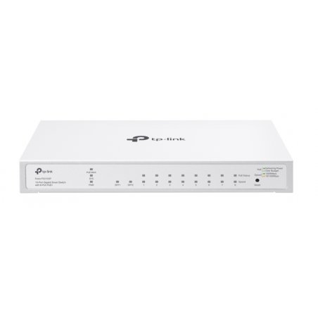 10-PORT GIGABIT SMART SWITCH WITH 8-PORT POE PORT:8 GIGABIT