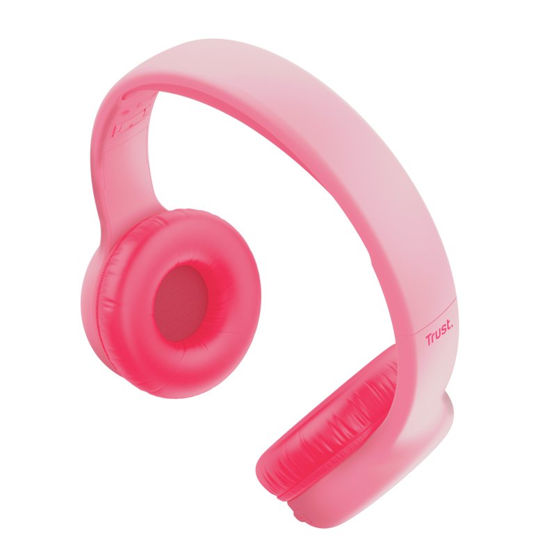 NOUNA WIRELESS KIDS HEADPHONES - PINK