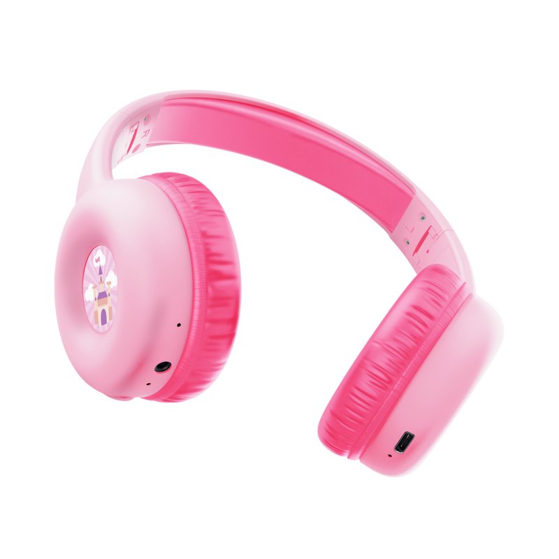 NOUNA WIRELESS KIDS HEADPHONES - PINK