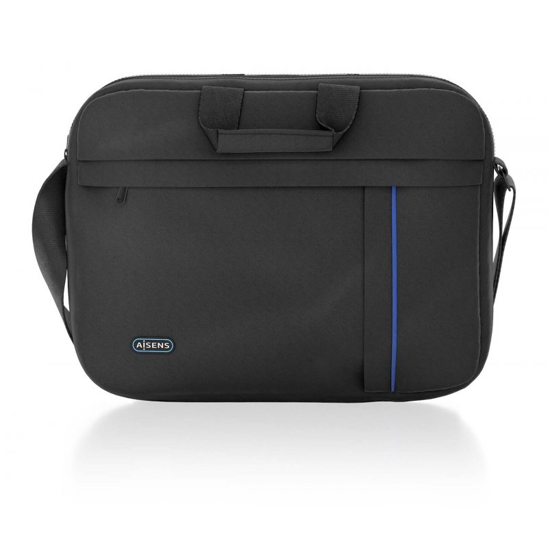AISENS ASBG-BC020-BK laptop case 39.6 cm (15.6") Messenger case Black