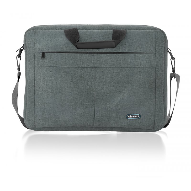 AISENS ASBG-BC025-GR sacoche d'ordinateurs portables 39,6 cm (15.6") Sac Messenger Gris