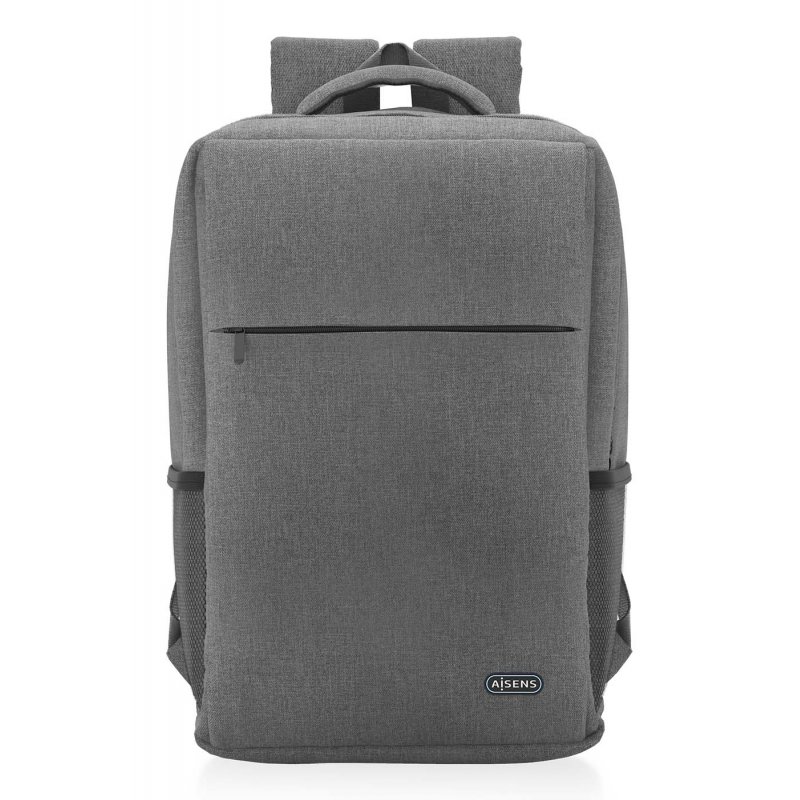 AISENS ASBG-BP081-GR sacoche d'ordinateurs portables 43,2 cm (17") Sac à dos Gris