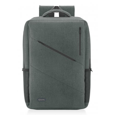 MOCHILA AISENS URBANA Y DE OFICINA PARA PORTATIL 15,6" GRIS
