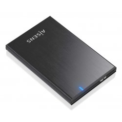 AISENS ASE-2528B storage drive enclosure HDD/SSD enclosure Black 2.5"