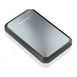 AISENS ASE-2529B storage drive enclosure HDD/SSD enclosure Black, Grey 2.5"