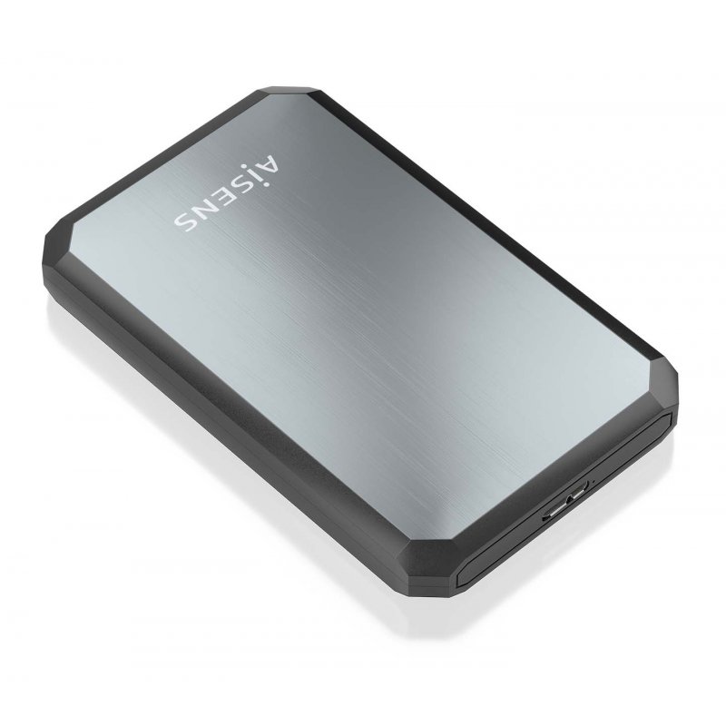 AISENS ASE-2529B storage drive enclosure HDD/SSD enclosure Black, Grey 2.5"