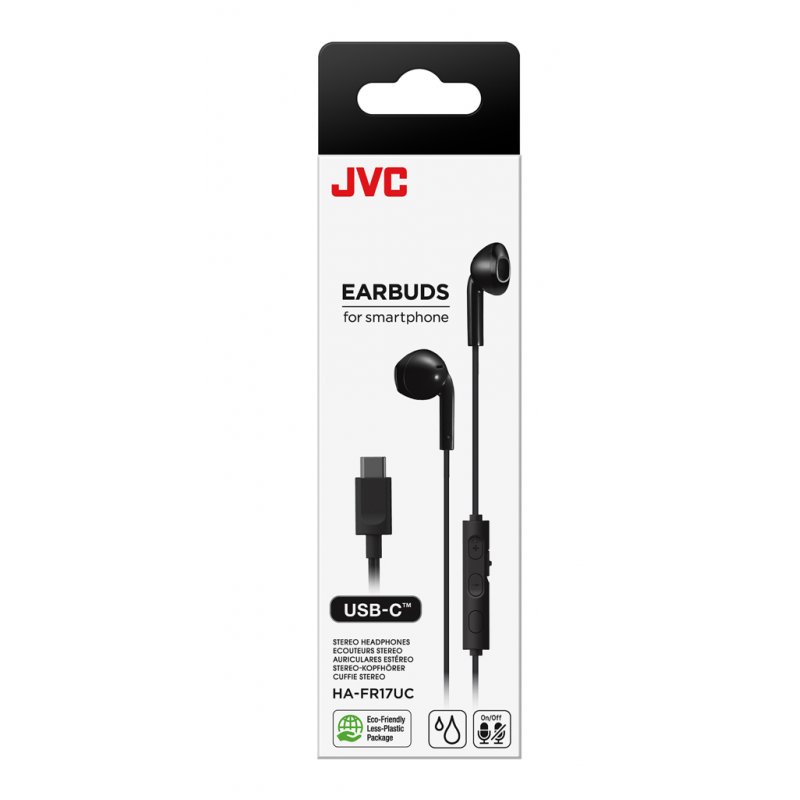 JVC Type C In Ear Wired Black