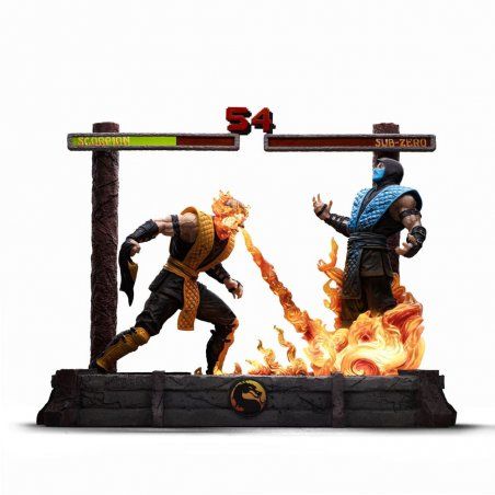 Mortal Kombat statuette 1/10 Deluxe Art Scale Scorpion Fatality 27 cm