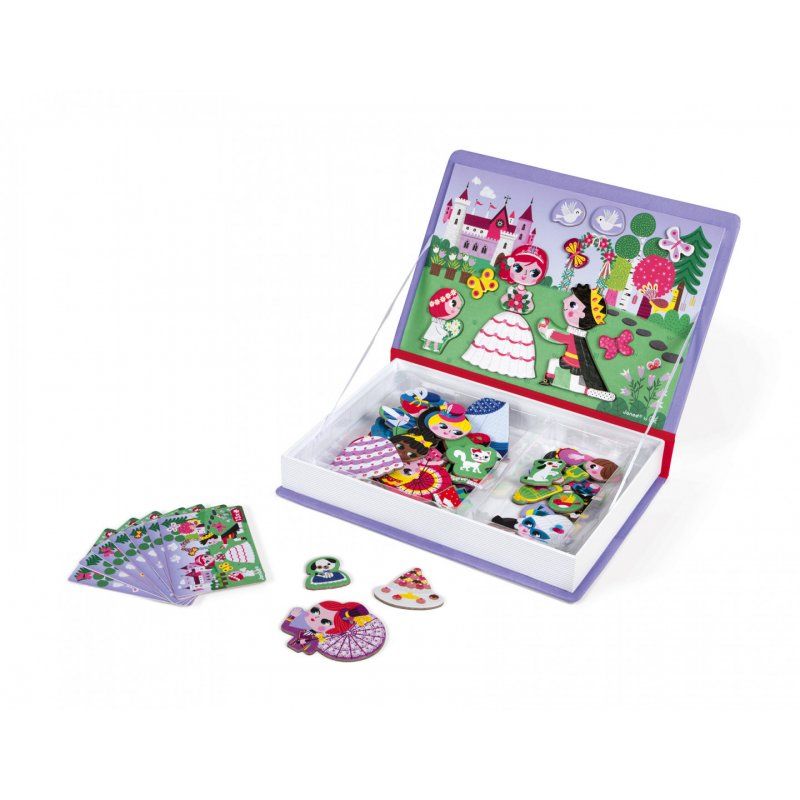 Janod - Magneti'Book - Princesses (LKJ2725)