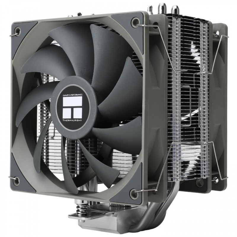 Thermalright Assassin X 120 REFINED SE WHITE Processor Heatsink/Radiatior 12 cm Aluminium, Black 1 pc(s)