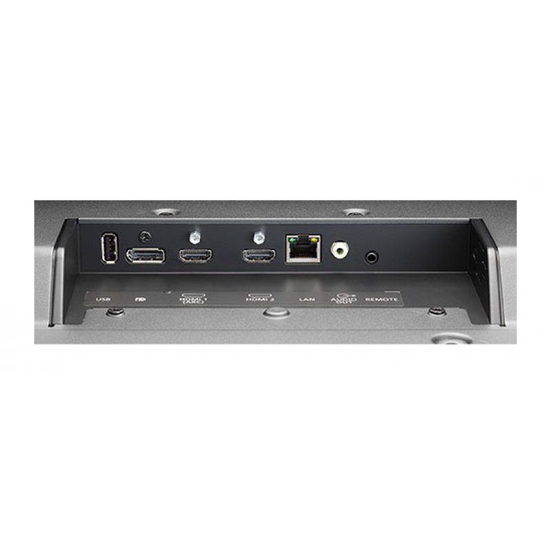 NEC MultiSync M431-2 En forme de kiosk 109,2 cm (43") LED 500 cd/m² 4K Ultra HD Noir Intégré dans le processeur