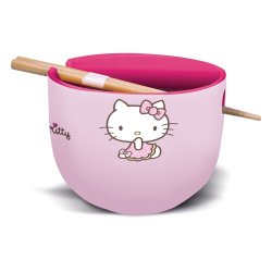 Sanrio bol à ramen avec baguettes Hello Kitty Japan