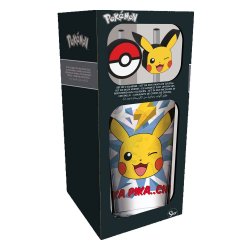 Pokémon gobelet Tumbler avec pailles coudées Pikachu