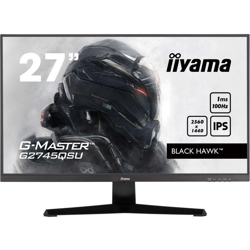 27IN G-MASTER BLACK HAWK IPS PANEL 2560X1440100HZ 1MS 300CD/M