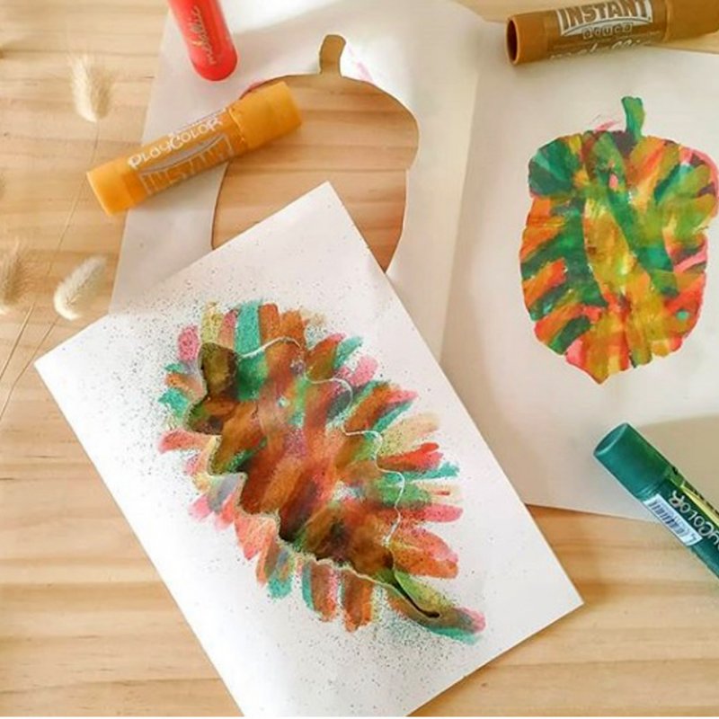 Playcolor - Lot de 12 sticks Tutti Frutti One Metallic/Fluo/Pastel - 20181