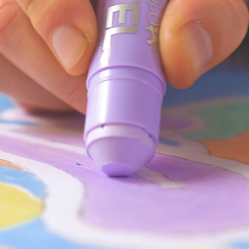 Playcolor - Lot de 12 sticks Tutti Frutti One Metallic/Fluo/Pastel - 20181