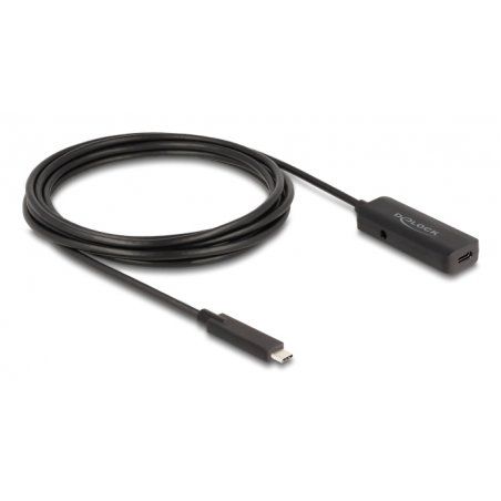 DeLOCK 80027 câble USB 3 m USB C Noir