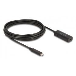 DeLOCK 80028 câble USB 5 m USB C Noir
