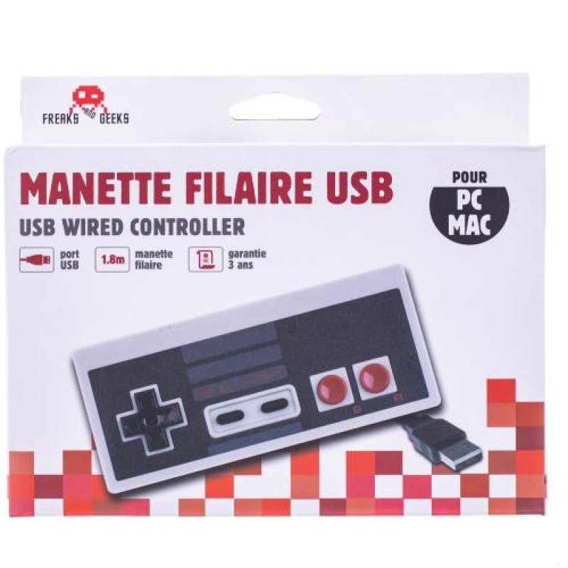 RETRO - Manette USB NES pour PC/MAC