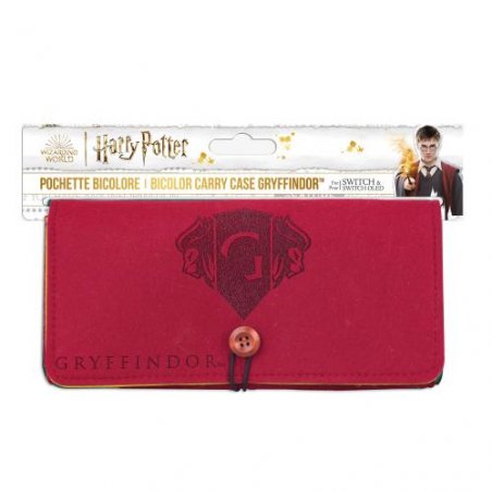 Harry Potter - Pochette de transport en feutrine - Modèle Gryffondor pour Nintendo Switch et Switch OLED