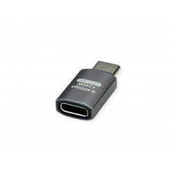 ROLINE Adaptateur USB4 40G 5A C M / F Alu gris arg