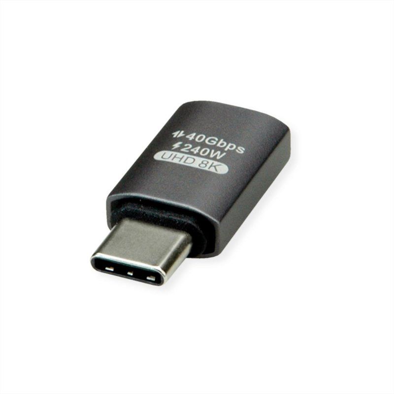 ROLINE 12.03.2931 changeur de genre de câble USB Type C Argent