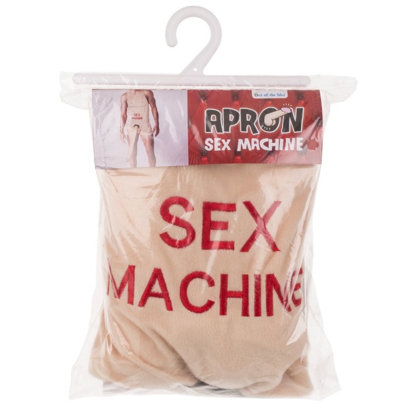 Apron with a plush penis