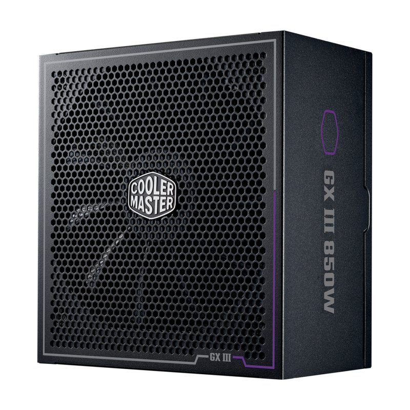 Cooler Master 850W GX III Gold ATX 3.0 PSU, Fully Modular, HDB Bearing Fan, 80 Gold, PCIe 5.0