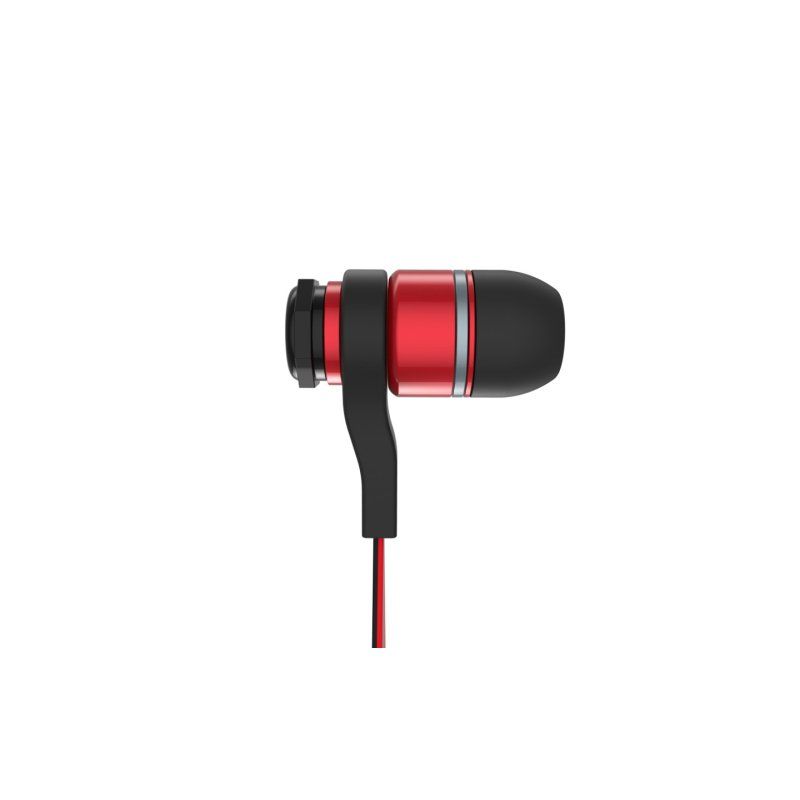 Ozone TriFX Casque Avec fil Ecouteurs Appels/Musique Noir, Rouge