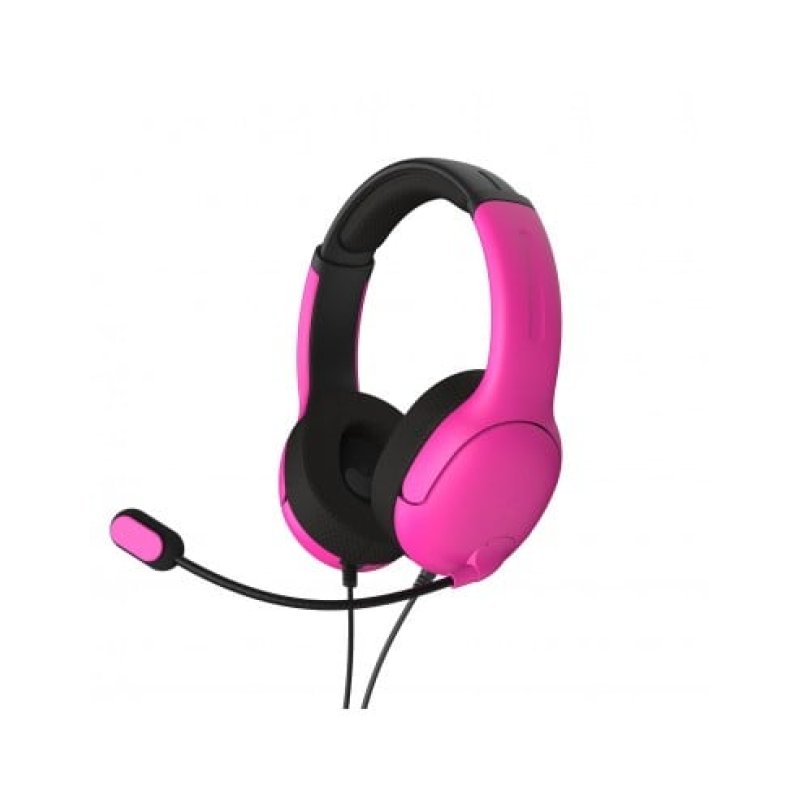 PDP - Casque de jeu stéréo filaire Airlite Nebula Pink pour PS5 et PS4