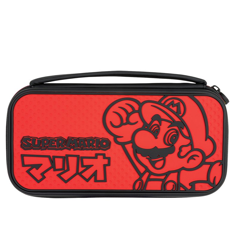 PDP Deluxe Console Case Super Mario Kana Edition Switch