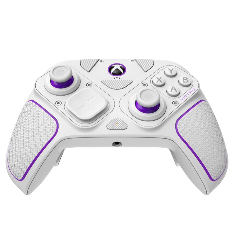 PDP VICTRIX Pro BFG Blanc USB Manette de jeu Analogique/Numérique PC, PlayStation 4, PlayStation 5