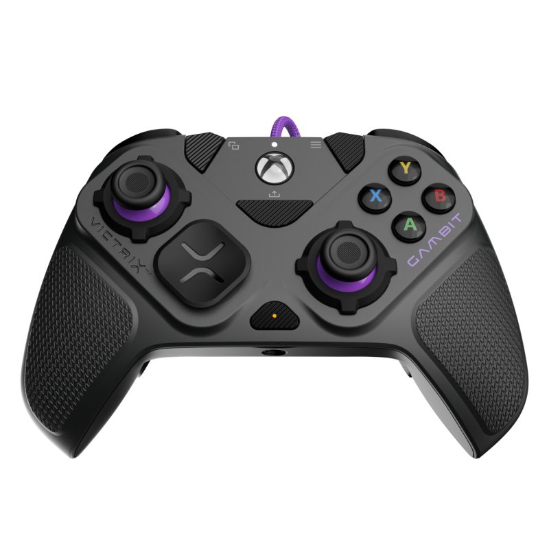 PDP 049-006-GY Gaming Controller Black, Grey, Violet USB Gamepad Analogue / Digital PC, Xbox One, Xbox Series S, Xbox