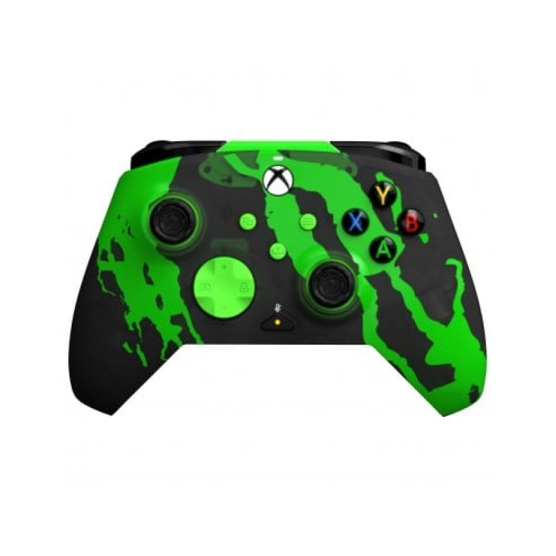 PDP - Manette de jeu filaire avancée REMATCH GLOW Jolt Green pour Xbox Series X|S, Xbox One et Windows 10/11