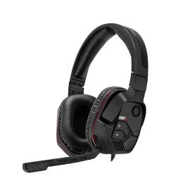 PDP Afterglow LVL 6 Casque Avec fil Arceau Jouer Noir, Rouge