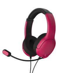 PDP Casque filaire AIRLITE: Scarlet Red Pour PlayStation 5 et PlayStation 4