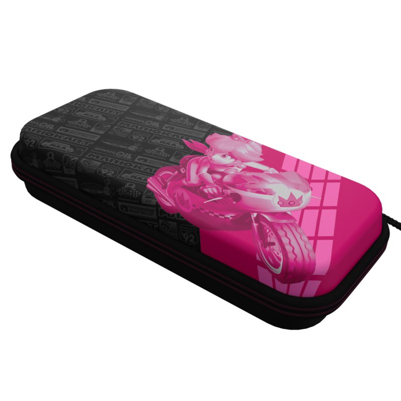PDP Travel GLOW Case Grand Prix Peach Licensed Switch