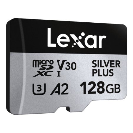 Lexar Professional SILVER PLUS 128 GB MicroSDXC UHS-I Class 3