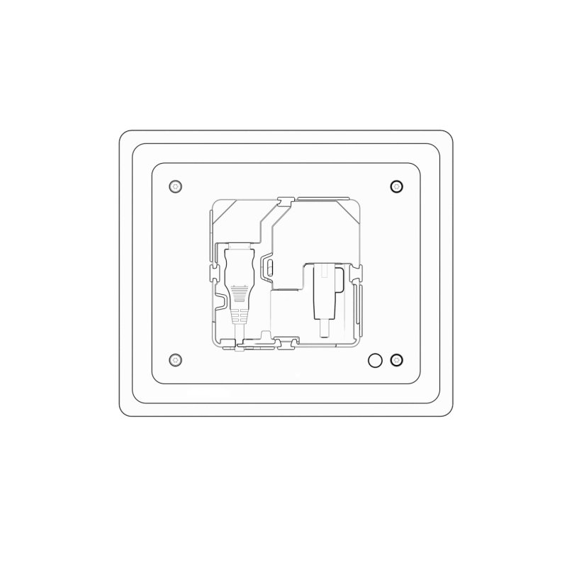 Humly HUM1006 adaptateur de puissance & onduleur Intérieure 24 W Noir