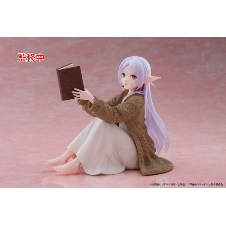 Frieren: Beyond Journey's End statuette PVC Desktop Cute Figure Frieren Roomwear Ver. 13 cm