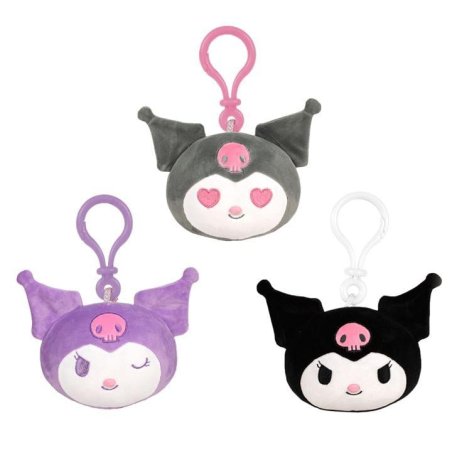 KUROMI - Assortiment de 24 Bag Clips 3 Modèles - 12cm