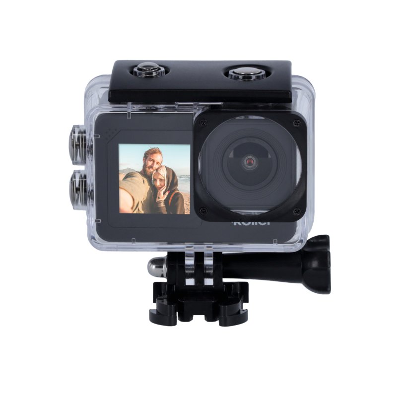 Rollei D6Pro action sports camera 48 MP 5K Ultra HD CMOS 25.4 / 2.3 mm (1 / 2.3") Wi-Fi 69.5 g