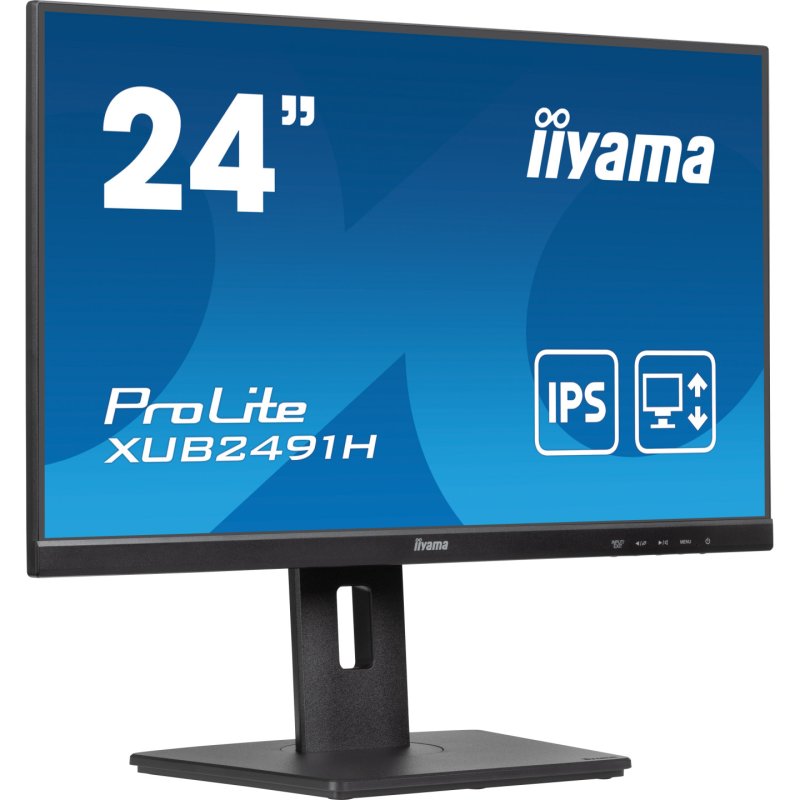 iiyama ProLite XUB2491H-B1 écran plat de PC 60,5 cm (23.8") 1920 x 1080 pixels Full HD LED Noir