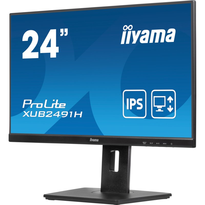iiyama ProLite XUB2491H-B1 computer monitor 60.5 cm (23.8") 1920 x 1080 pixels Full HD LED Black