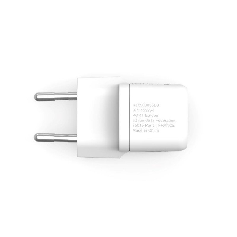 Port Designs 900030EU mobile device charger Universal White AC Fast charging Indoor