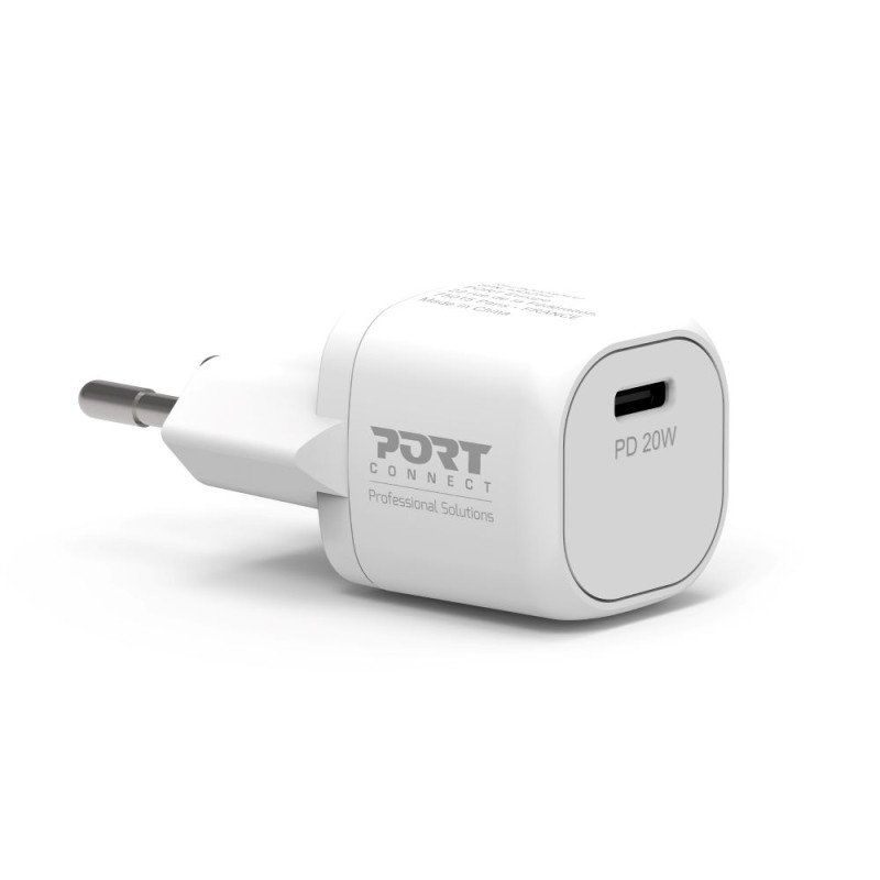 Port Designs 900030EU chargeur d'appareils mobiles Universel Blanc Secteur Charge rapide Intérieure